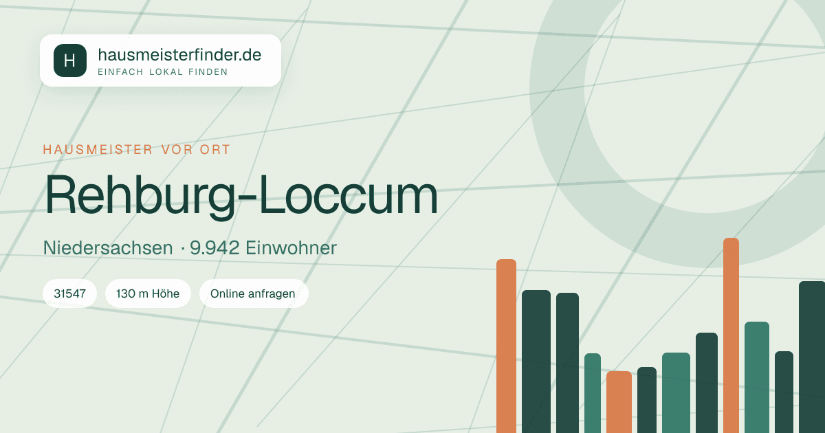 Stadtprofil für Hausmeisterservice in Rehburg-Loccum