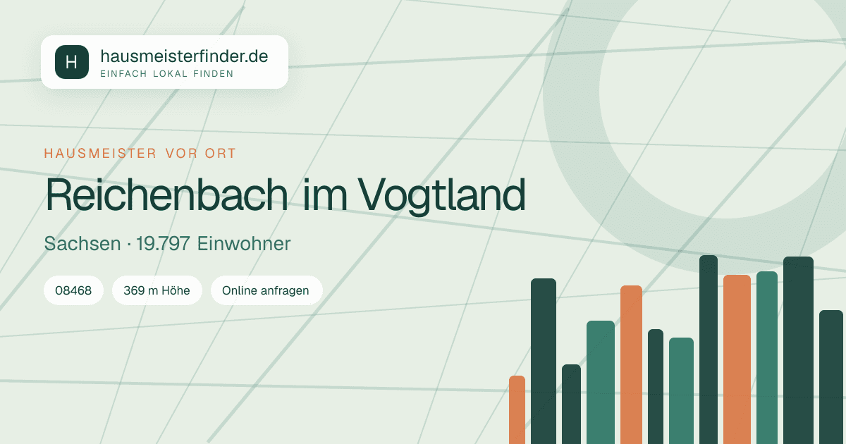Stadtprofil für Hausmeisterservice in Reichenbach im Vogtland