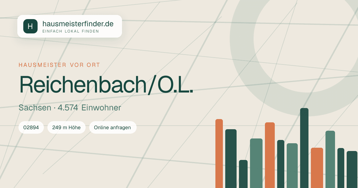 Stadtprofil für Hausmeisterservice in Reichenbach/O.L.