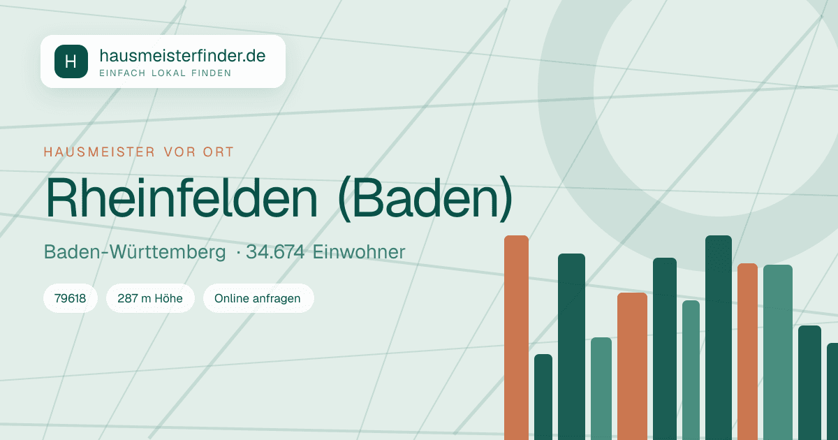 Stadtprofil für Hausmeisterservice in Rheinfelden (Baden)