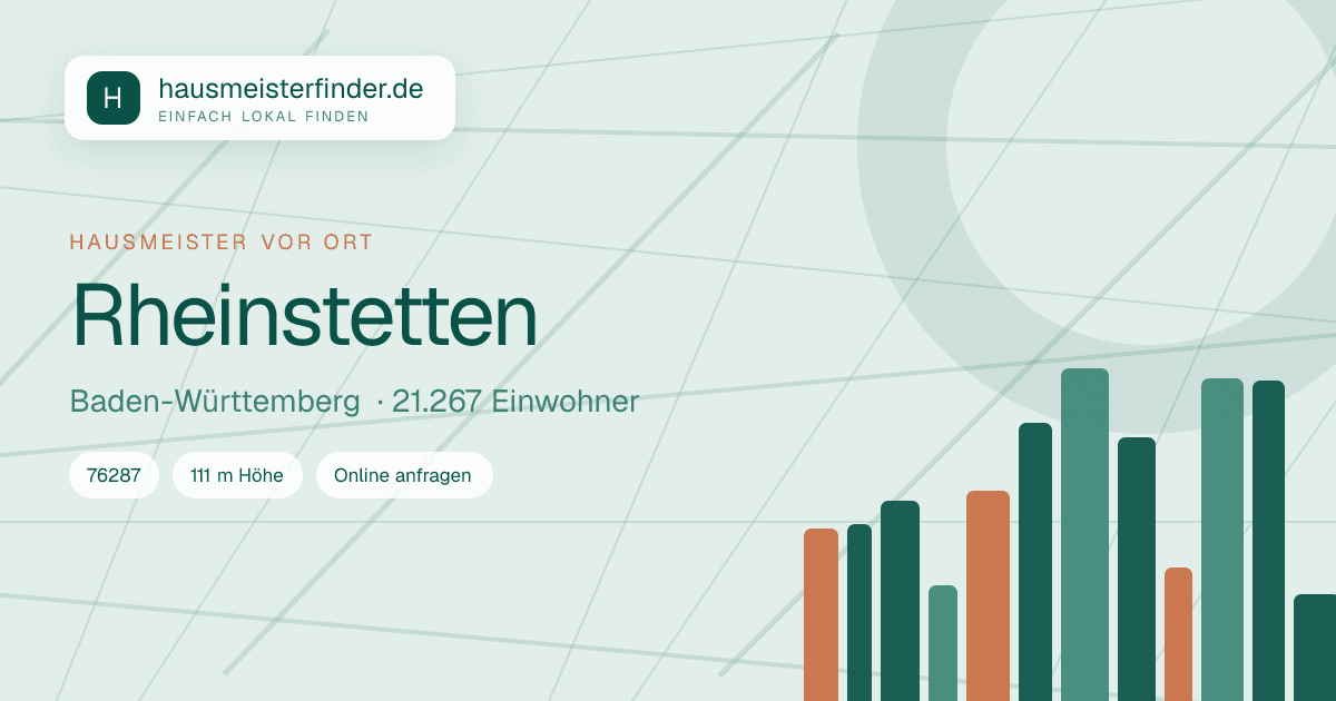 Stadtprofil für Hausmeisterservice in Rheinstetten