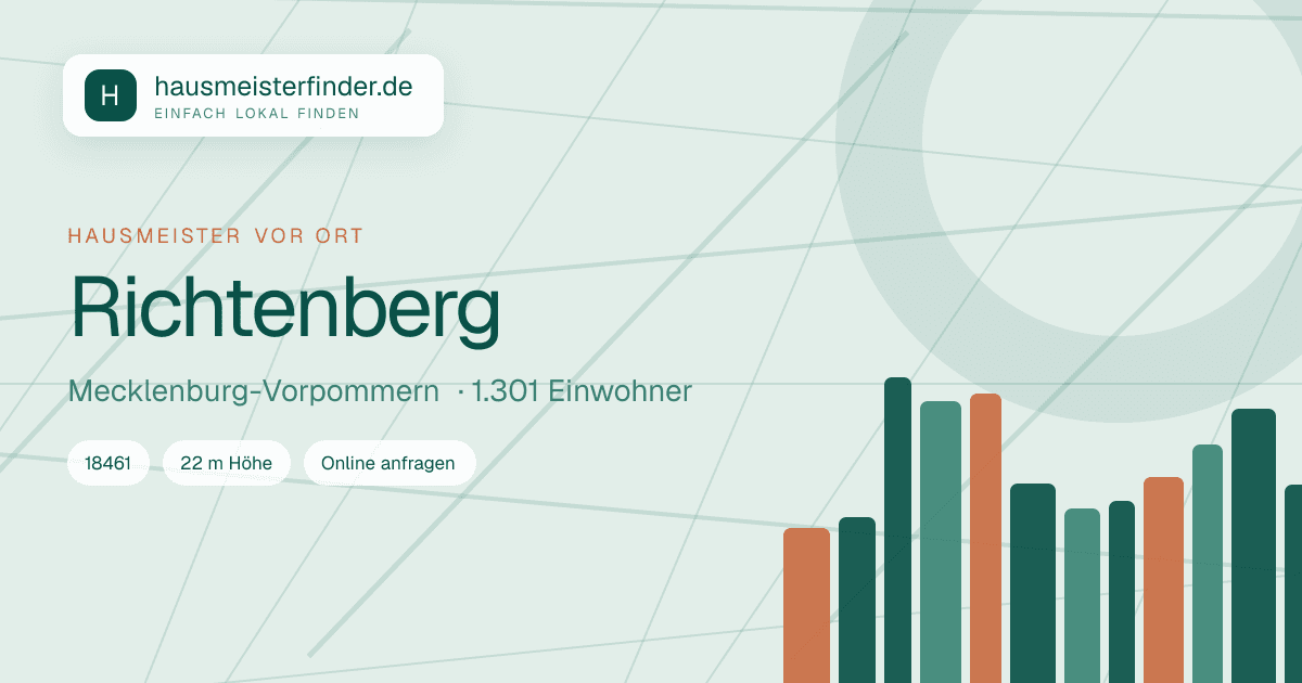 Stadtprofil für Hausmeisterservice in Richtenberg