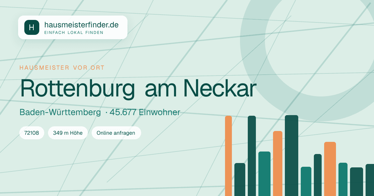 Stadtprofil für Hausmeisterservice in Rottenburg am Neckar