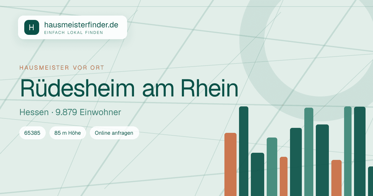 Stadtprofil für Hausmeisterservice in Rüdesheim am Rhein