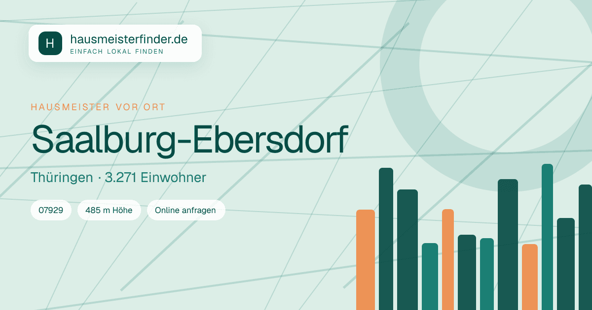 Stadtprofil für Hausmeisterservice in Saalburg-Ebersdorf