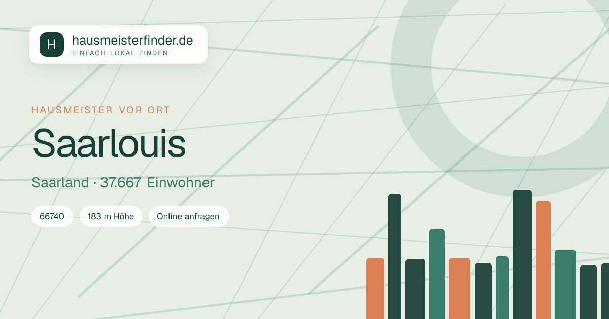Stadtprofil für Hausmeisterservice in Saarlouis