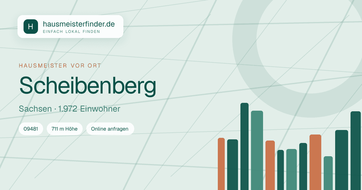 Stadtprofil für Hausmeisterservice in Scheibenberg