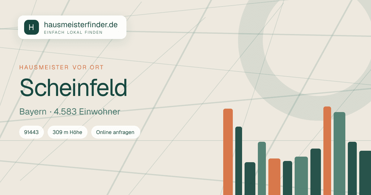Stadtprofil für Hausmeisterservice in Scheinfeld