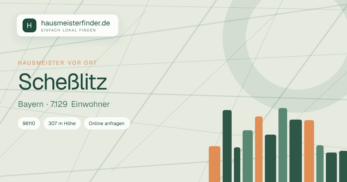 Stadtprofil für Hausmeisterservice in Scheßlitz