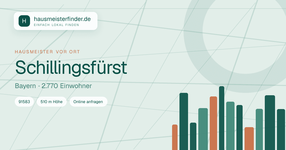 Stadtprofil für Hausmeisterservice in Schillingsfürst