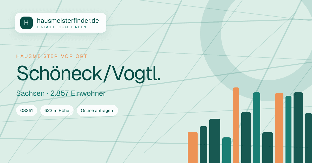 Stadtprofil für Hausmeisterservice in Schöneck/Vogtl.