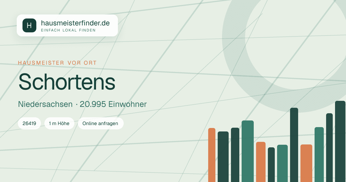 Stadtprofil für Hausmeisterservice in Schortens