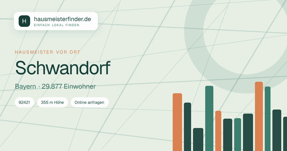 Stadtprofil für Hausmeisterservice in Schwandorf