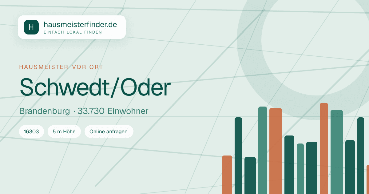 Stadtprofil für Hausmeisterservice in Schwedt/Oder
