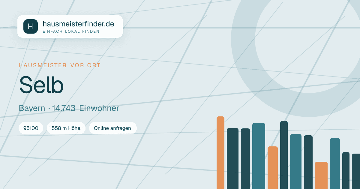 Stadtprofil für Hausmeisterservice in Selb