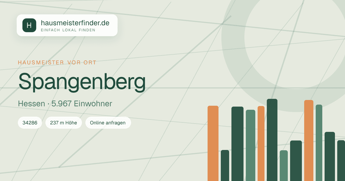 Stadtprofil für Hausmeisterservice in Spangenberg