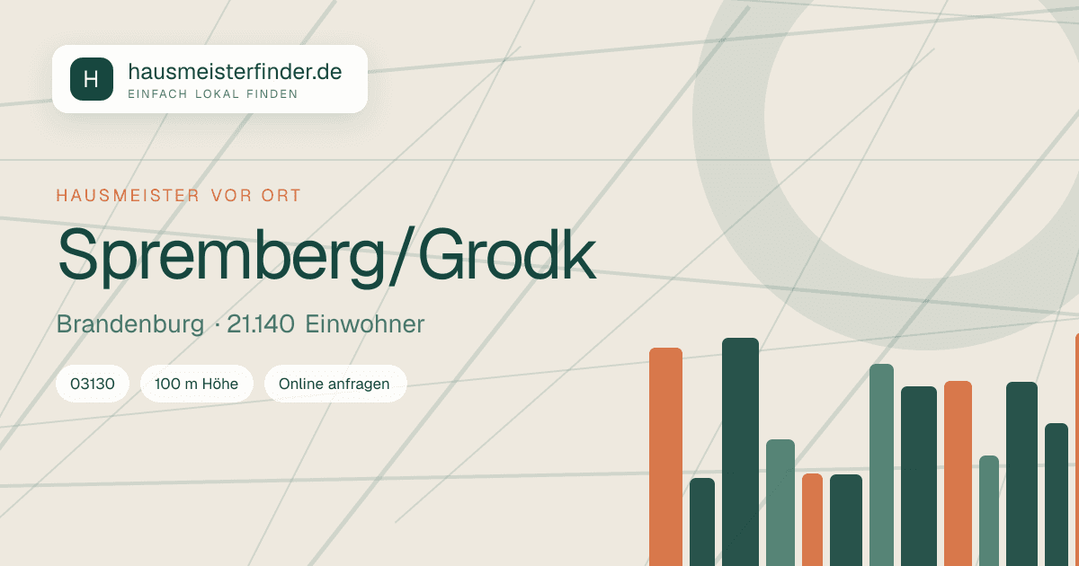 Stadtprofil für Hausmeisterservice in Spremberg/Grodk