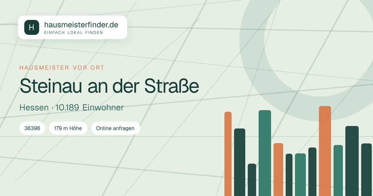 Stadtprofil für Hausmeisterservice in Steinau an der Straße