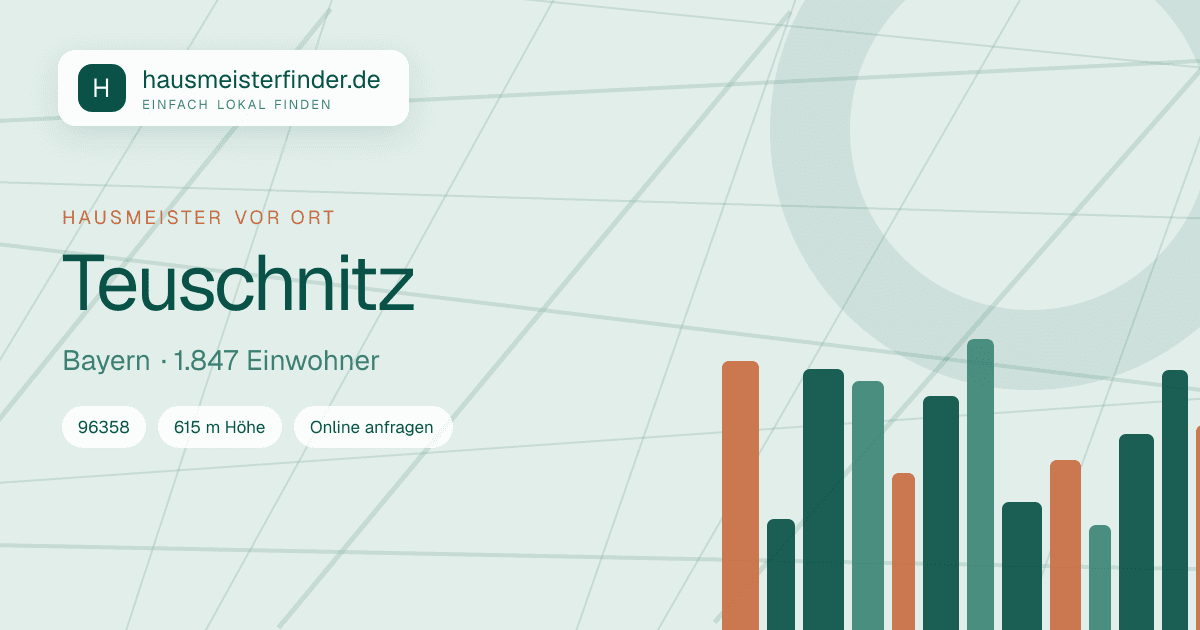 Stadtprofil für Hausmeisterservice in Teuschnitz