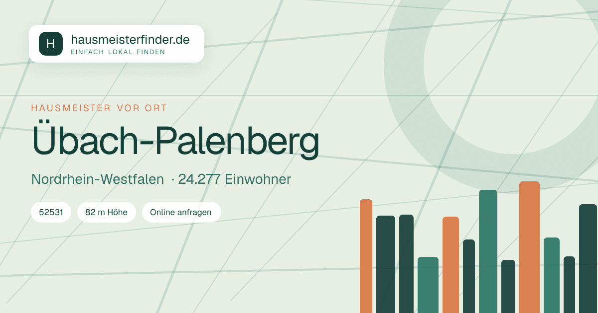 Stadtprofil für Hausmeisterservice in Übach-Palenberg