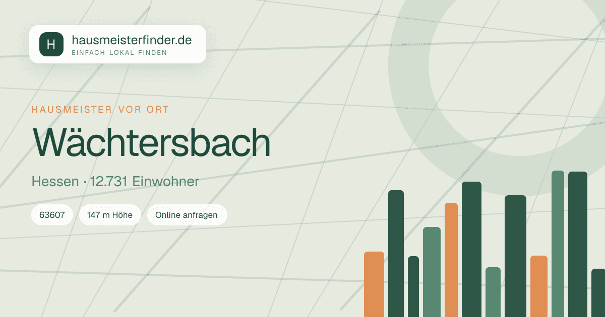 Stadtprofil für Hausmeisterservice in Wächtersbach