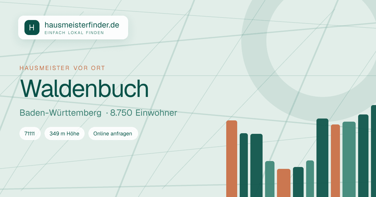Stadtprofil für Hausmeisterservice in Waldenbuch