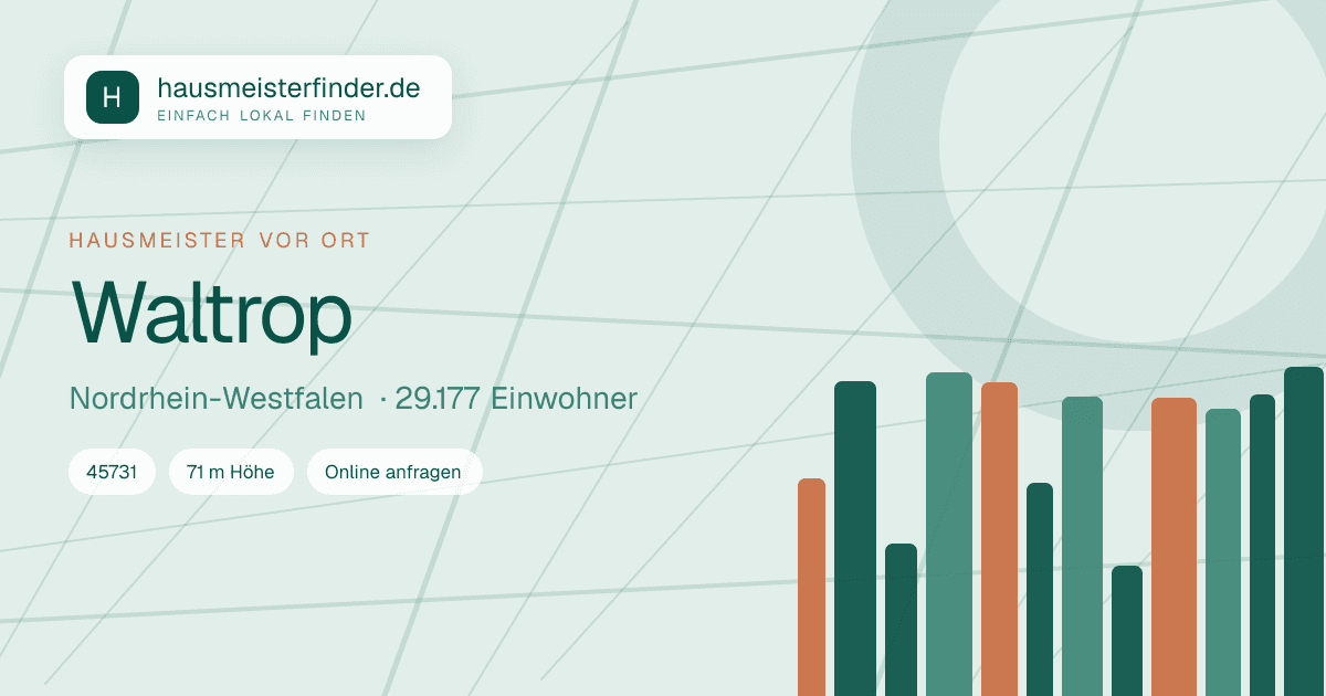Stadtprofil für Hausmeisterservice in Waltrop