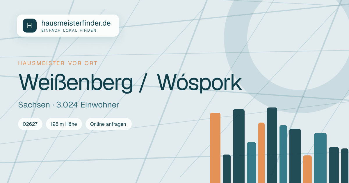 Stadtprofil für Hausmeisterservice in Weißenberg / Wóspork