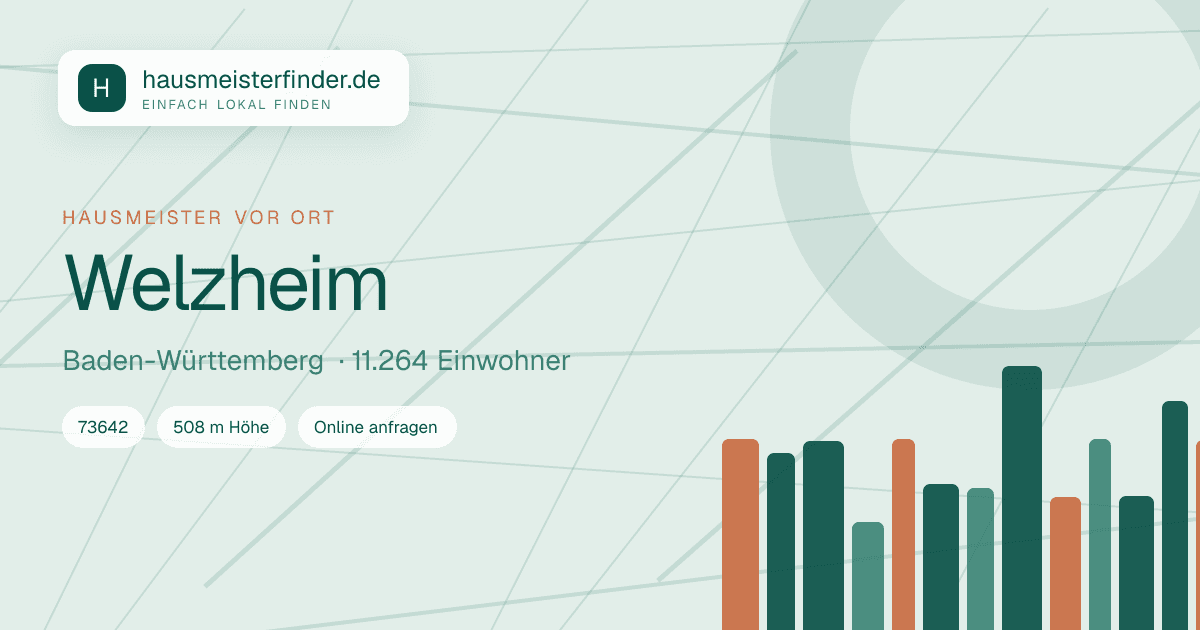 Stadtprofil für Hausmeisterservice in Welzheim