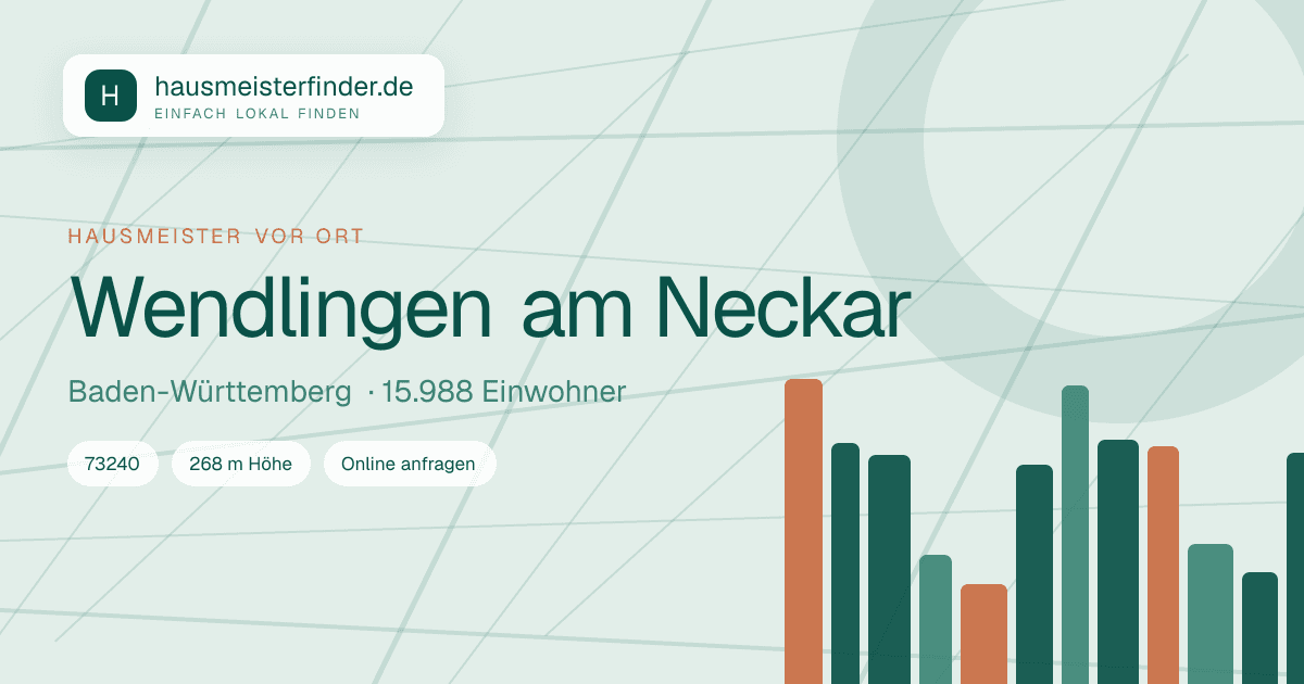 Stadtprofil für Hausmeisterservice in Wendlingen am Neckar