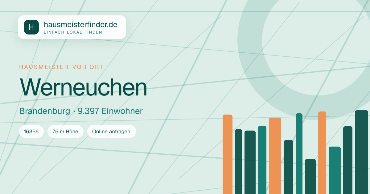 Stadtprofil für Hausmeisterservice in Werneuchen