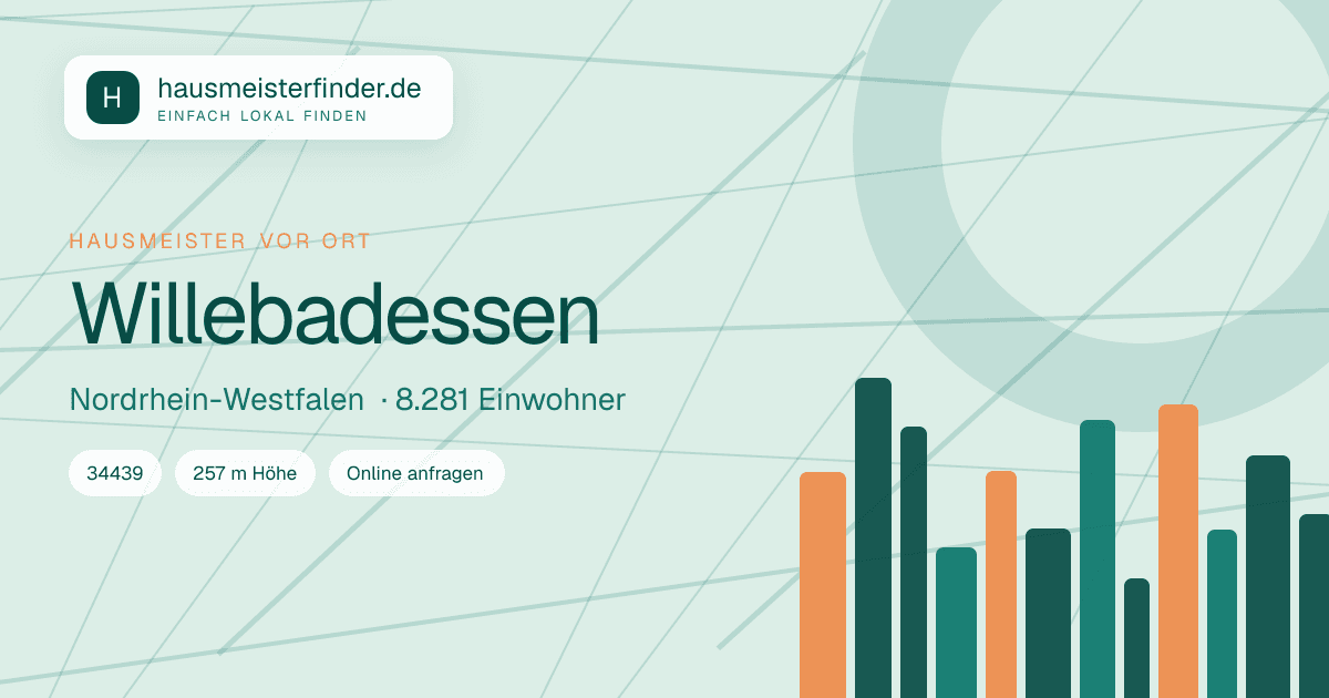 Stadtprofil für Hausmeisterservice in Willebadessen