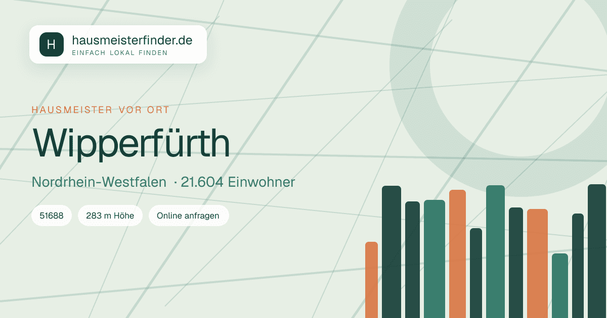 Stadtprofil für Hausmeisterservice in Wipperfürth
