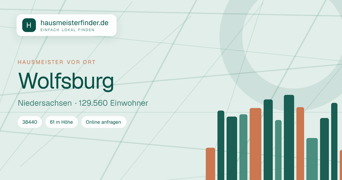 Stadtprofil für Hausmeisterservice in Wolfsburg