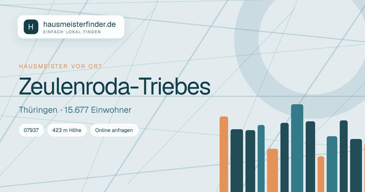 Stadtprofil für Hausmeisterservice in Zeulenroda-Triebes